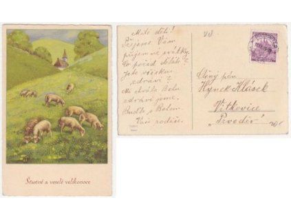 Šťastné a veselé Velikonoce. 1911