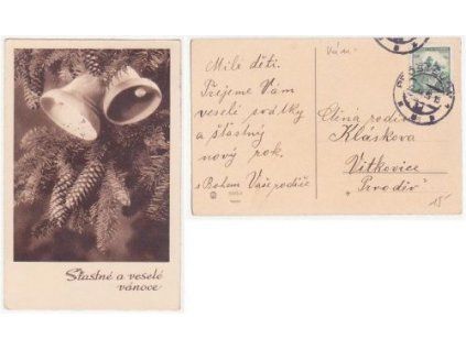 Šťastné a veselé Vánoce. 1939