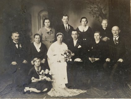 Svatební fotografie. Foto ?, Místek.