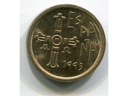 ŠPANĚLSKO. 5 pesetas 1995.