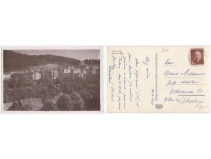 Jáchymov. Nádražní třída. 1948