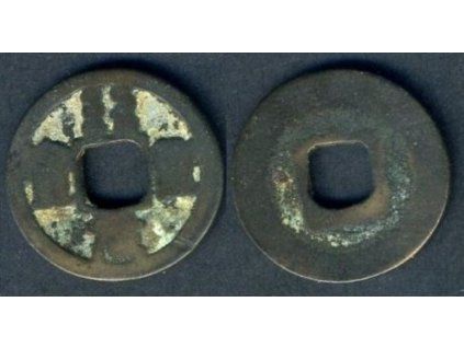 1086 - 1100. Císař Che Tsung. Cash. 2. epocha Zdědění svatosti 1094 - 1098). Augst 104.