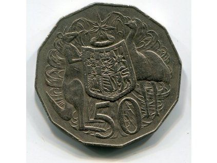AUSTRÁLIE. 50 cents 1975.