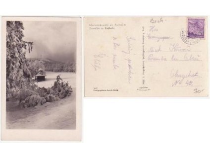 Beskydy. Zvonička na Radhošti. 1942