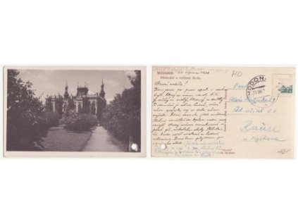Hodonín. Obchodní a rodinná škola. 1938