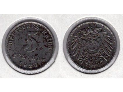 NĚMECKO. 5 Pfennig 1920/A.