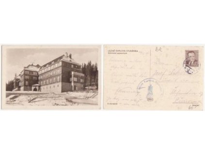 Karlova Studánka. Hornické sanatorium.