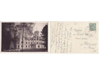 Vráž. Sanatorium. 1936.
