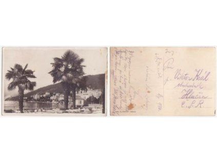 Opatja / Abbazia. Palme. 1936.