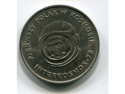 POLSKO. 20 złotych 1978. První Polák v kosmu.