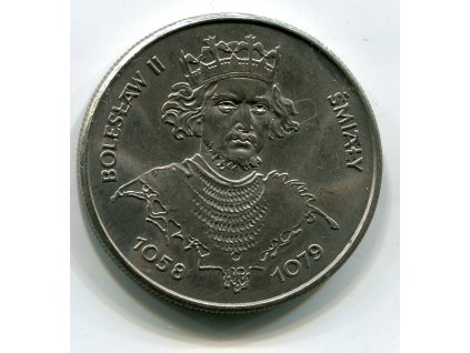 POLSKO. 50 złotych 1981. Král Boleslaw II. Śmiały.