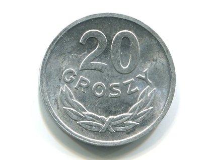 POLSKO. 20 groszy 1973, b.zn.