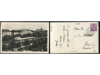 PODĚBRADY. Lázně. 1942.