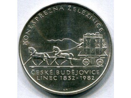 ČESKOSLOVENSKO. 100 Kčs 1982. Koněspřežka.