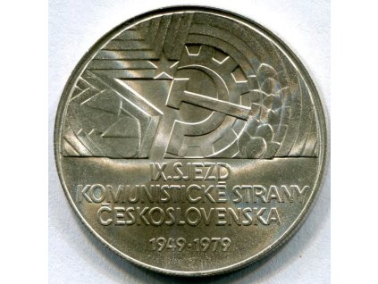 ČESKOSLOVENSKO. 50 Kčs 1979. Sjezd KSČ.