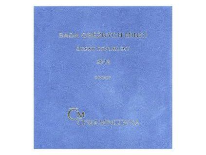 ČESKO. Sada oběžných mincí 2012. PROOF. Semiš.