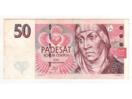 ČESKO. 50 korun 1997. Série E 11. Hej. CZ 21.