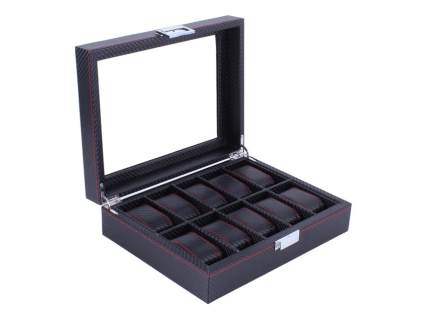 Wooden Leather 8 10 12 Grids Watch Display Sunglass Case Durable Packaging Holder Jewelry Collection Storage.jpg 640x640