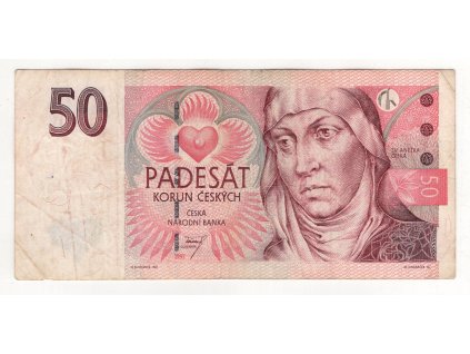 ČESKO. 50 korun 1997. Série E 60. Hej. CZ 21.