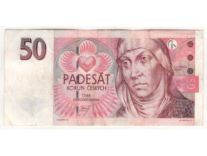 ČESKO. 50 korun 1997. Série E 20. Hej. CZ 21.