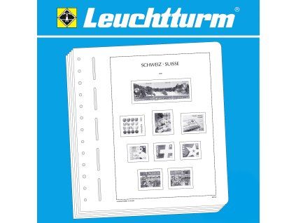 Předtištěné listy LEUCHTTURM SF - Švýcarsko na Juventute 1912-2019