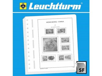 Předtištěné listy LEUCHTTURM SF - Hong Kong 1862-1949