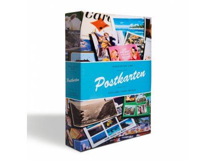 Album POSTKARTEN s potiskem, na 200 pohlednic s 50 vázanými listy