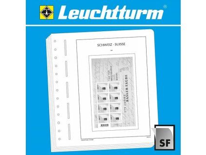 Předtištěné listy LEUCHTTURM SF - Švýcarsko 2016, malá velikost