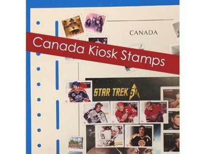 Předtištěné listy LEUCHTTURM SF - Kanada 2016, na kioskové známky
