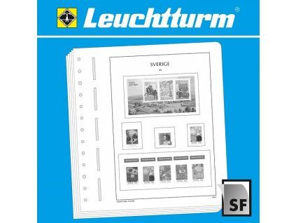Předtištěné listy LEUCHTTURM SF - Švédsko 2016