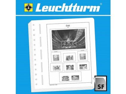 Předtištěné listy LEUCHTTURM SF - Irsko 2015-2019