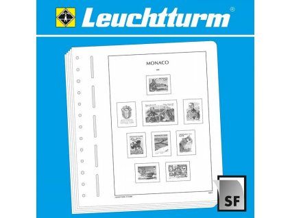 Předtištěné listy LEUCHTTURM SF - Monako 2015-2019