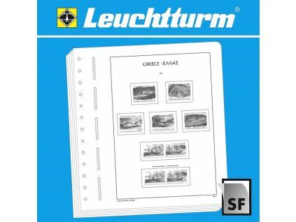 Předtištěné listy LEUCHTTURM SF - Řecko 2015-2019