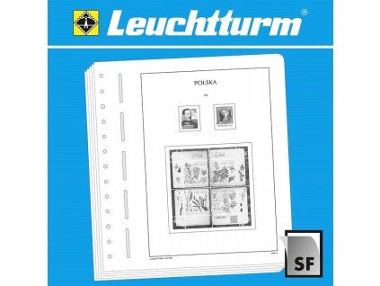 Předtištěné listy LEUCHTTURM SF - Polsko 2015-2019