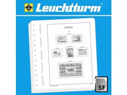 Předtištěné listy LEUCHTTURM SF - Evropské společné vydání CEPT 2015-2019
