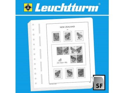 Předtištěné listy LEUCHTTURM SF - Nový Zéland 2015-2019