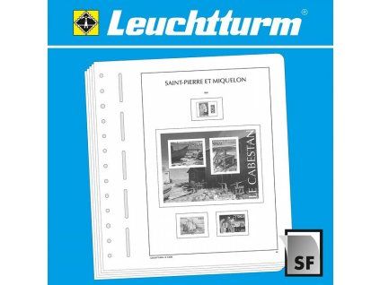 Předtištěné listy LEUCHTTURM SF - Saint-Pierre a Miquelon 2017