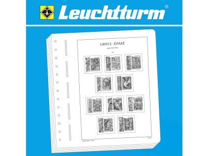 Předtištěné listy LEUCHTTURM SF - Řecko, hora Athos 2017