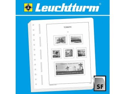 Předtištěné listy LEUCHTTURM SF - Turkey 2017