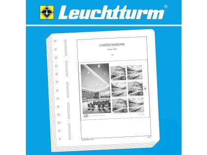 Předtištěné listy LEUCHTTURM SF - UNO Vídeň 2018, na personalizované známky