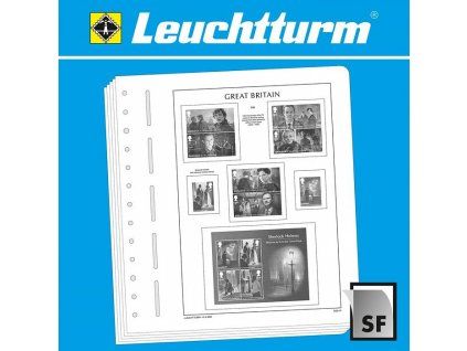 Předtištěné listy LEUCHTTURM SF - Velká Británie 2018