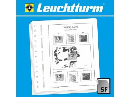 Předtištěné listy LEUCHTTURM - Spolková republika Německo 2019
