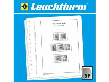 Předtištěné listy LEUCHTTURM SF - Spolková republika Německo 2019, kombinace