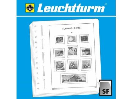 Předtištěné listy LEUCHTTURM - Švýcarsko 2019