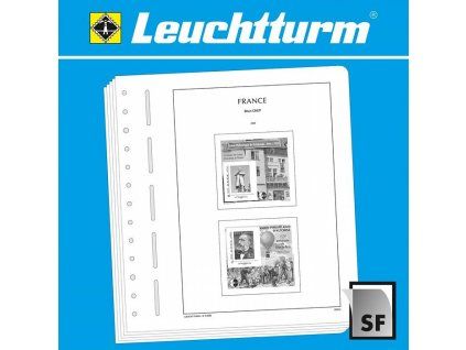 Předtištěné listy LEUCHTTURM SF - Francie 2019, na CNEP bloky