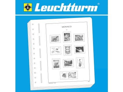 Předtištěné listy LEUCHTTURM SF - Monako 2019