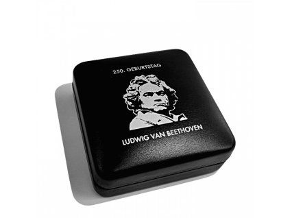 Etue NOBILE, na 1 německou 20€ minci ze série "Beethoven" v kapsli, černá