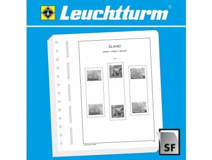 Předtištěné listy LEUCHTTURM SF - Ålandy 2019, Gutter páry 
