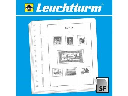 Předtištěné listy LEUCHTTURM SF - Lotyšsko 2019