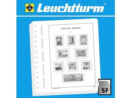 Předtištěné listy LEUCHTTURM SF - Rusko 2019